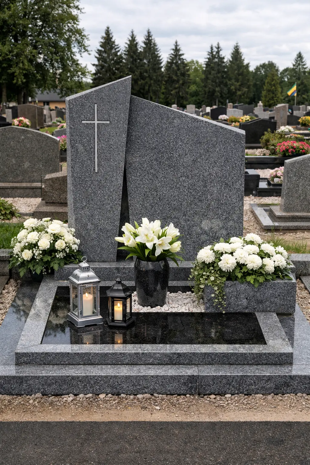 Pilko granito plokštės Viduklėje